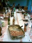 Aperitivo buffet (1h after it had started)